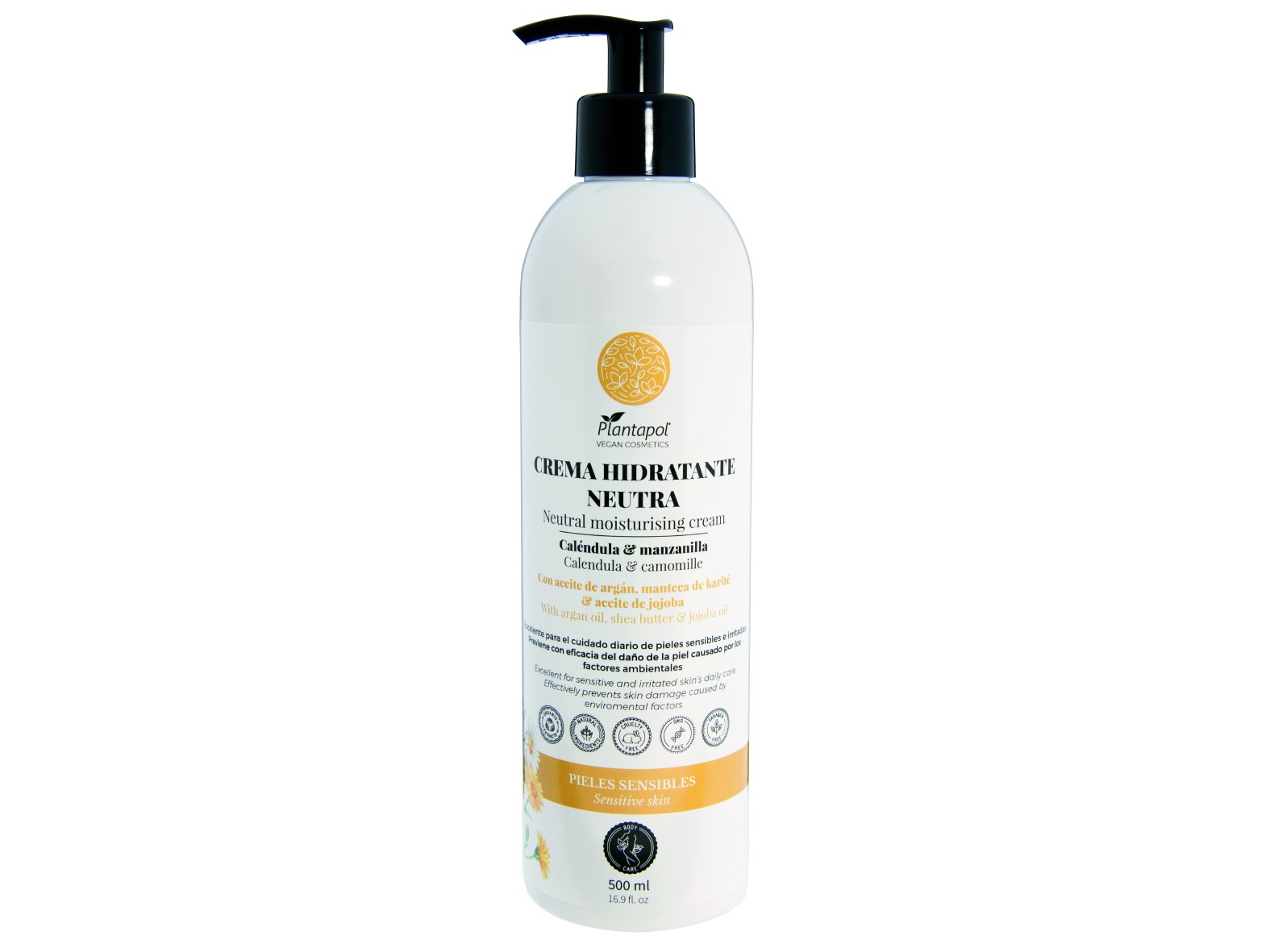 CREMA HIDRA. CORP NEUTRA 500 ML VEGAN COSMETICS