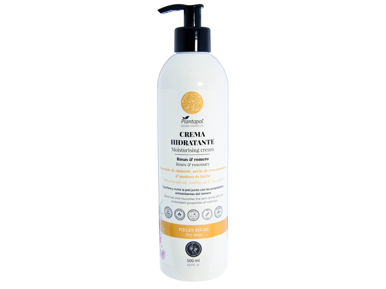CREMA HIDRA.CORP. & ROMERO 500 ML VEGAN COSMETIC