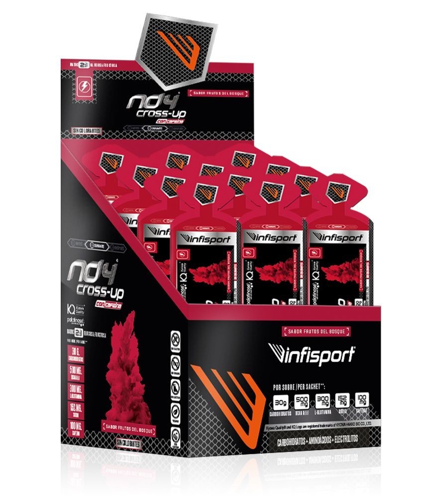 DISPLAY ND4 CROSS UP FRUT. BOS. 18 UNI 100 MG CAF