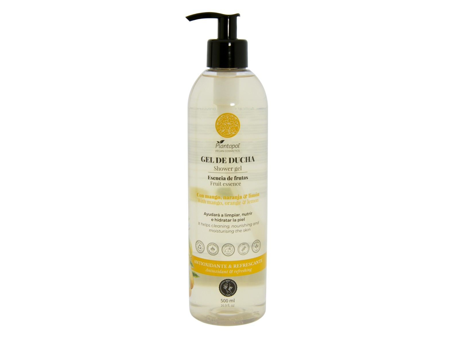 GEL DE DUCHA FRUTAL 500 ML VEGAN COSMETICS