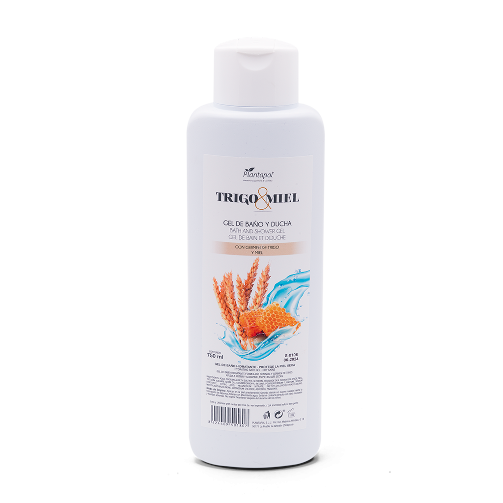 GEL DE BAÑO GERMEN DE TRIGO Y MIEL 750 ML PLANTAPO