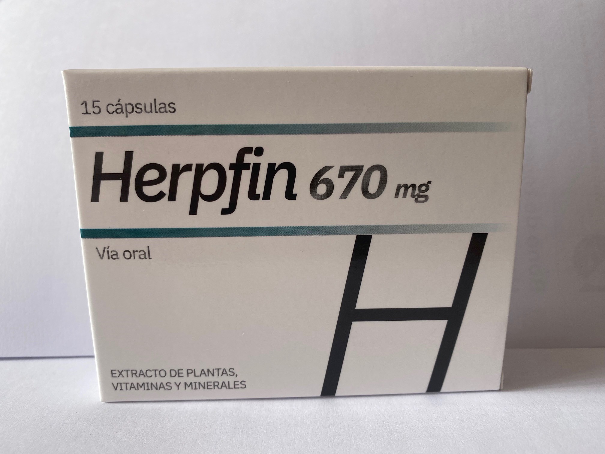 HERPFIN 30 CAPSULAS MENSUAL