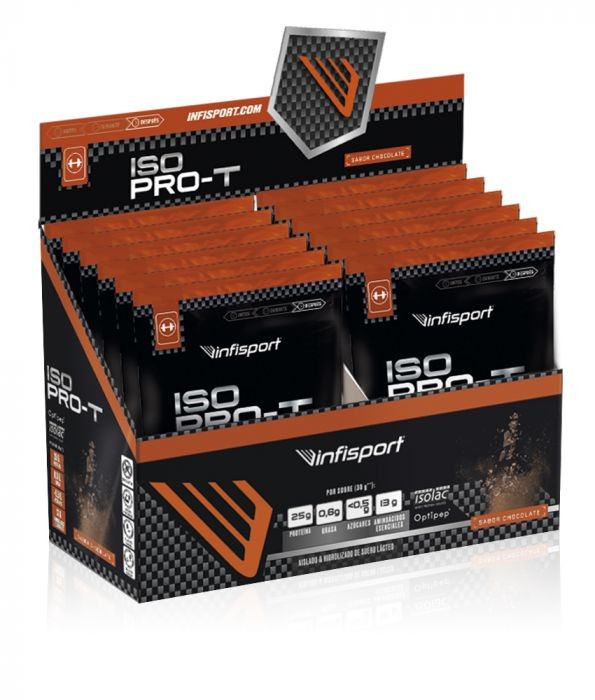 ISO PRO-T 16 MONOD. 30 GRS CHOCO NUEVO INFISPORT