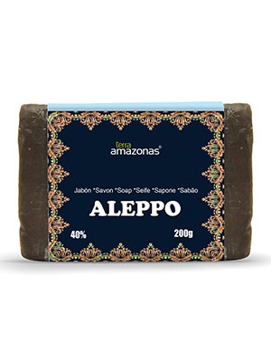 JABON DE ALEPO 40% ACEITE ESENCIAL DE LAUREL 200 G