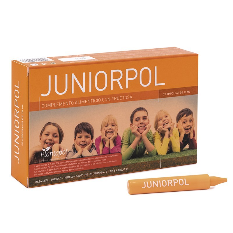JUNIORPOL NEW FORM 20 AMPOLLAS 10 ML PLANTAPOL