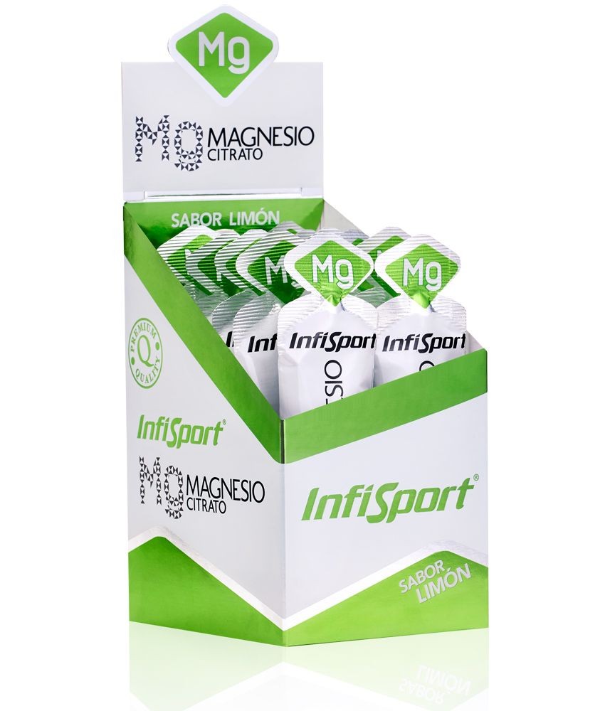 MAGNESIO CITRATO GEL 40 GRS 12 STICK INFISPORT
