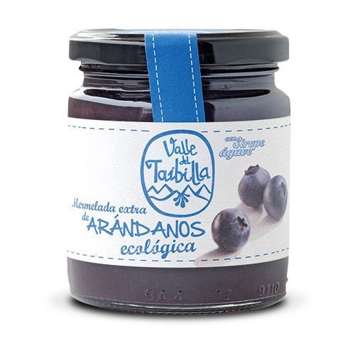 MERMELADA BIO DE ARANDANO S/AGAVE 260GR VALLE DE