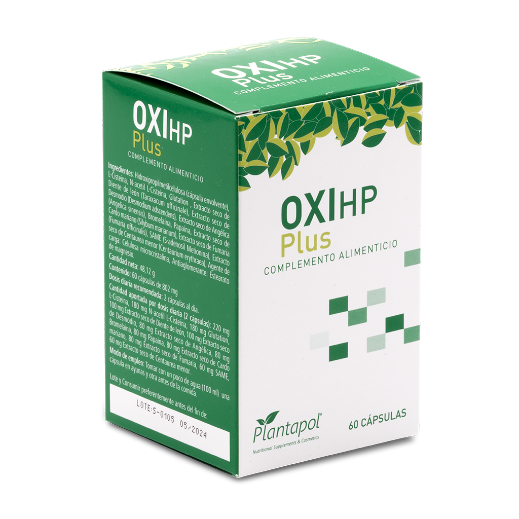 OXI HP PLUS CAJA 60 VEGCAPS PLANTAPOL