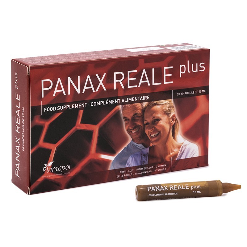 PANAX REALE PLUS AMPOLLAS PLANTAPOL