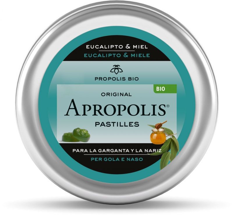 PASTILLAS APROPOLIS MIIEL Y EUCALIPTO LEMON PHARMA