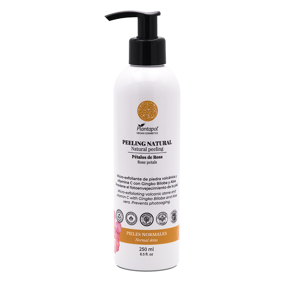 PEELING NATURAL PETALOS BIO 250ML VEGAN COSMETICS