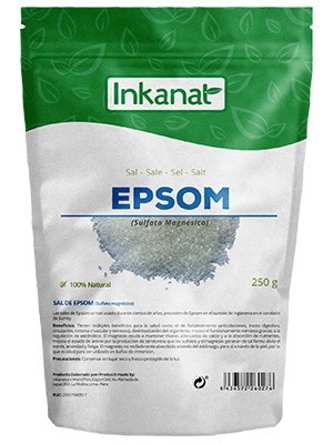 SALES DE EPSOM 250GR INKANATURA