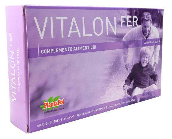 VITALON FER 20 AMPOLLAS PLANTAPOL