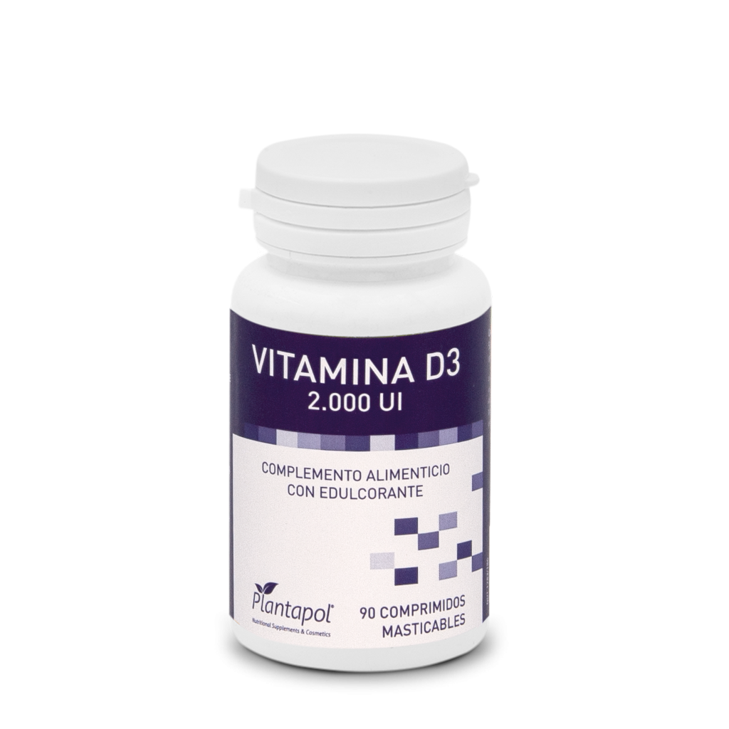 VITAMINA D3 2000 UI X 90 COMP. MASTIC. PLANTAPOL