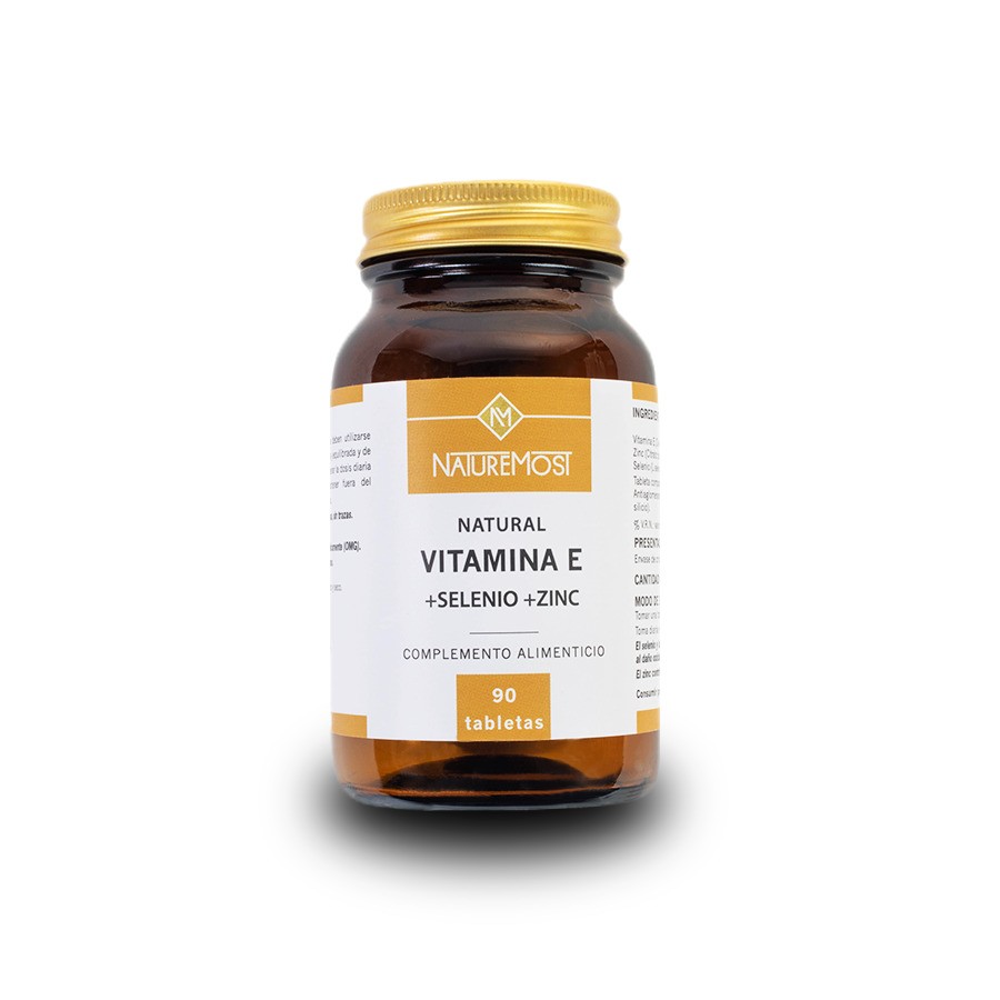 VITAMINA E + SE+ ZN 90 TAB NATUREMOST