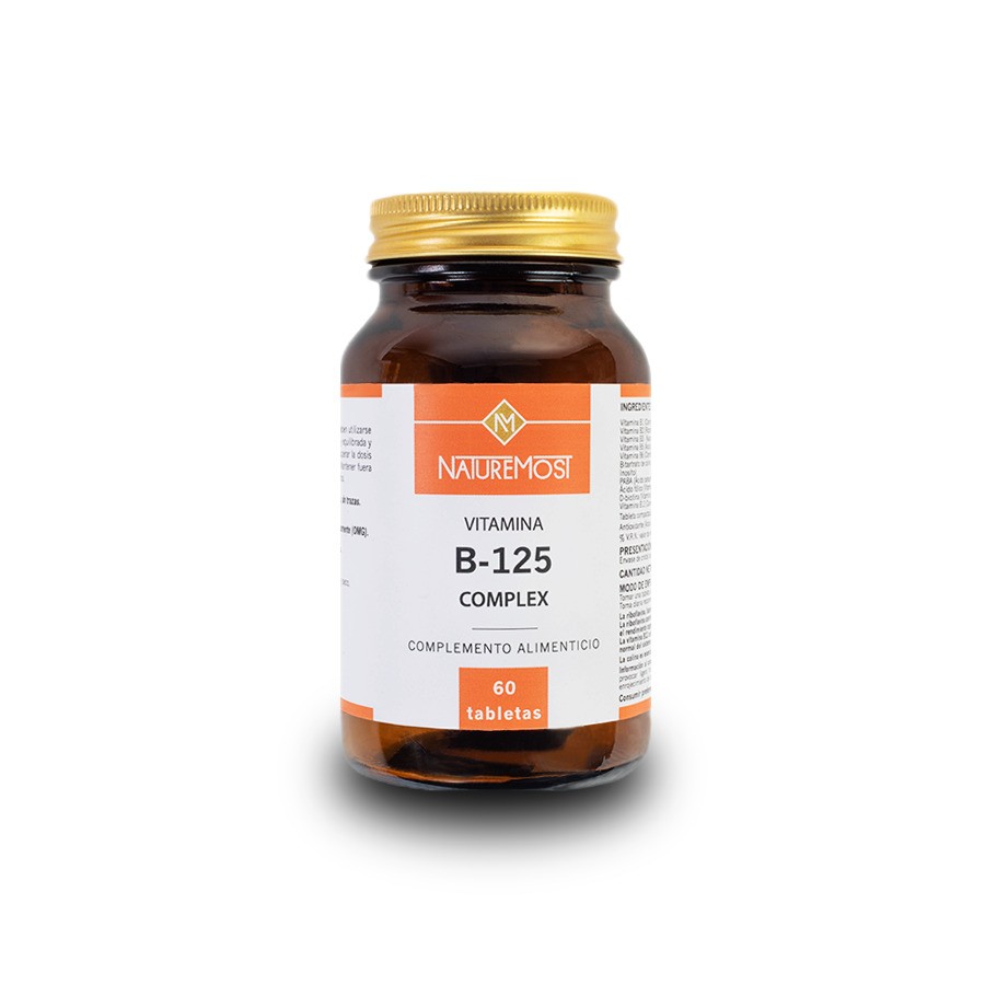 VITAMINA HI-B 125  COMPLEX 60 TAB NATUREMOST