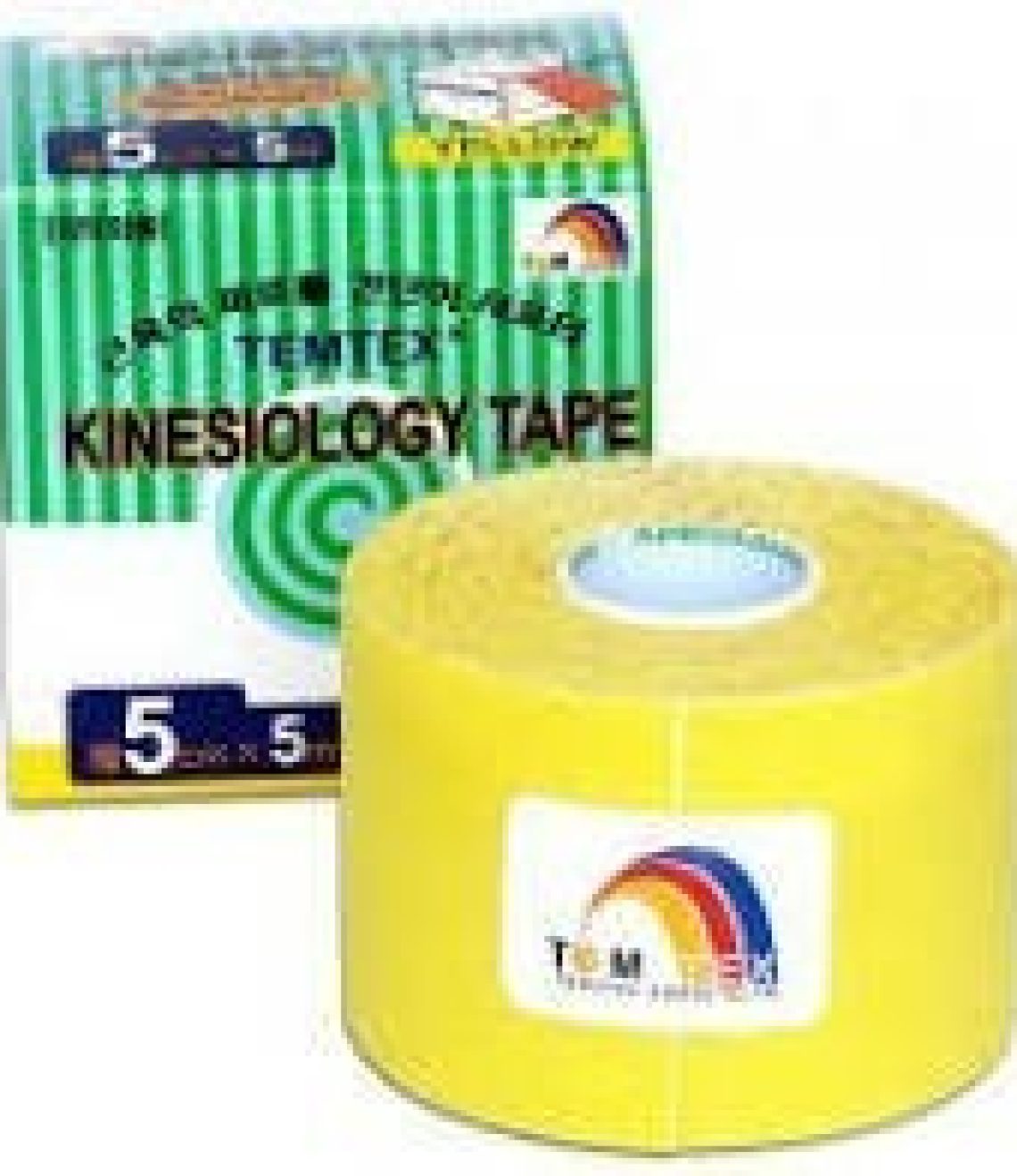 kinesiology-tape-amarillo-5cmx5m-temtex