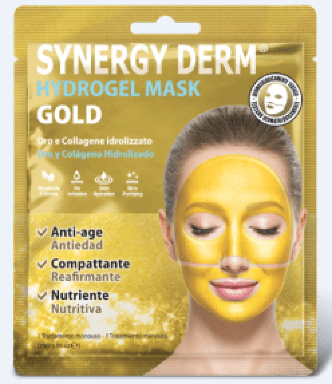 mascarilla-synergy-derm-hidrogel-oro