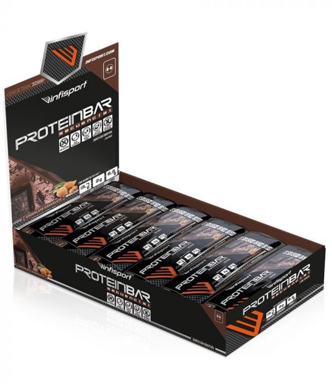protein-bar-choco-choco-24-unds-infisport-nueva